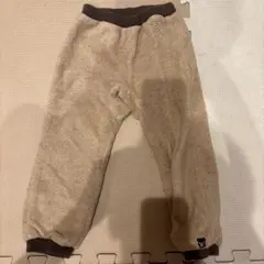 ダブルピー　フリース素材 クマ刺繍