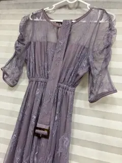 結婚式パーティードレスオケージョンドレスレースワンピース