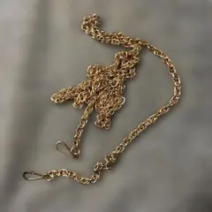 金色のショルダーストラップ　ハンドメイド用ショルダー
