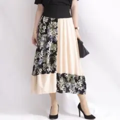 4L 5L 大きいサイズ　ロングスカート レディース