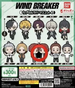 WINDBREAKER カプセルラバーマスコット4 榊晴竜＆榊榊雨