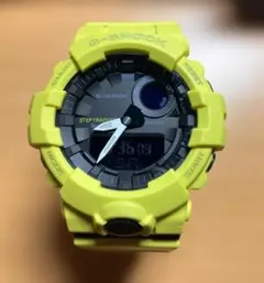 G-SHOCK GBA-800 Bluetooth 歩数計 イエロー 電池交換済 - メルカリ