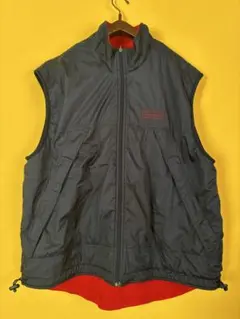 90s POLO SPORT ポロスポ リバーシブル ベスト　フリース