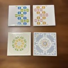 デザインタイル　昭和レトロ　北欧風4枚