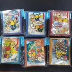 ポケモンセンタートウホクR お祭りごっこ ポケカ　スリーブ　デッキシールド 6種