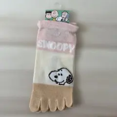 ☺︎スヌーピー ５本指 靴下のサムネイル