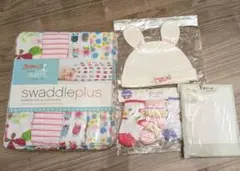 aden + anais swaddleplus おくるみ（４枚）靴下など