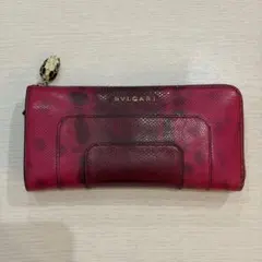 GUCCI クラッチバッグ パイソンレザー レッド系 - メルカリ