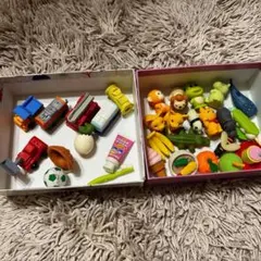 おもしろ消しゴム　セット 動物・食べ物・乗り物等29個