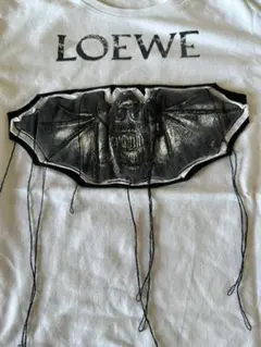 極美品LOEWE ロエベ刺繍Tシャツ ホワイト　Sのサムネイル