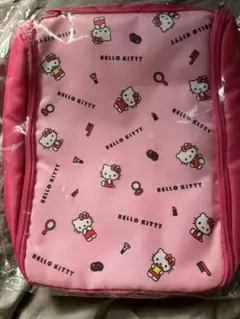 ハローキティ バッグ ピンク　資生堂 トラベルポーチ