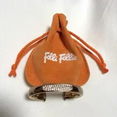 【美品】 Folli Follie フォリフォリ バングル ピンクゴールド