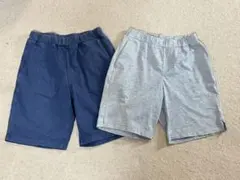UNIQLO ハーフパンツ 2枚　140センチ