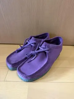 Clarks WALLABEE クラークス ワラビー　purple 紫