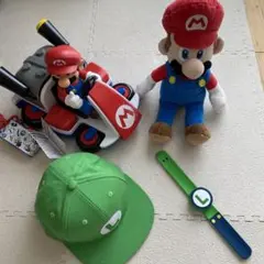 USJ ユニバ　マリオワールド　キャップ　パワーアップバンド　ポップコーンバケツ