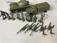 ミリタリー おもちゃ 戦車と兵士セットのサムネイル