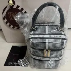 HLT Jacquard Vanity Bag シルバー 2025