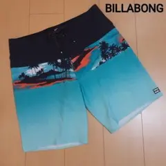 ビラボン BILLABONG 水着 サーフパンツ 海パンパームツリー柄メンズ30