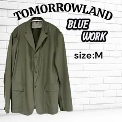 TOMORROWLAND BLUE WORK テーラードジャケット カーキ Mのサムネイル