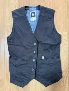 g-star raw ベスト ブラック s