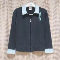 アディダス ジップアップ トレーナー  160 スウェット 上着