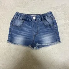 グローバルワーク　Sサイズ　デニムショートパンツ　半ズボン　夏服　女の子のサムネイル