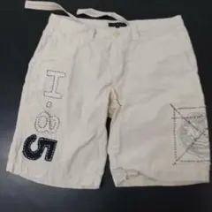 妖*)様 TOMMY HILFIGER ショートパンツ 34インチ ベージュ X