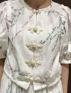BEAMS BOY maturely 刺繍ブラウスのサムネイル