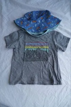 キッズ　ベビー　パタゴニア　帽子　Tシャツ　セット　2T 5T