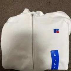 Russellパーカー白