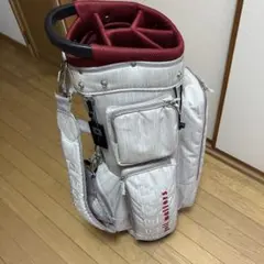 ONOFF キャディバッグ グレー レッド