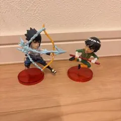 NARUTO フィギュア 2体セット サスケ ロック・リー