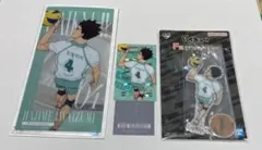 一番くじ　ハイキュー　アクリルスタンド　チケットケース　クリアカードセット 岩泉