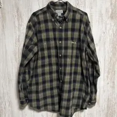 Carhartt チェック柄 長袖ネルシャツ
