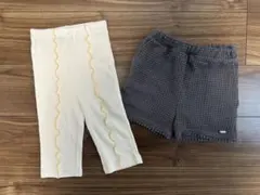 【petit main】ボトム2枚セット100cm