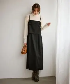 ROPÉ PICNIC セットアップ見えワンピース Sサイズ 美品