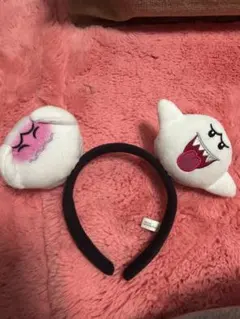 マリオ ブーキャラクター耳付きカチューシャ