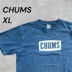 【人気XL】CHUMS チャムス ボートロゴ Tシャツ フェードブルーのサムネイル