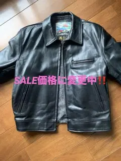 希少42サイズ エアロレザー 馬革 ハイウェイマン レザージャケット ブラック Aero Leathers（エアロレザー） AERO LEATHER ライダースジャケット