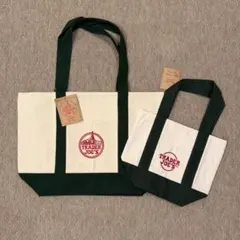 TRADER JOE'S (トレーダージョーズ) キャンバストート 2点セット