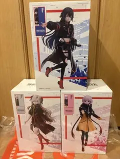 神椿市建設中。1／7スケールフィギュア　ラウンドワン限定　3種セット