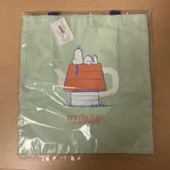 【新品未開封】スヌーピー アフタヌーンティー コラボ トートバッグ