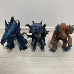 ウルトラマン　怪獣　ソフビ　3体セット