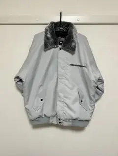 新品未使用 防寒 三段鳶 ドカジャン LL ライトグレー 作業着 アウター 冬服