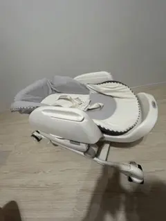 美品 Combi ネムリラ ハイローチェア 手動 コンビ セサミグレー - メルカリ