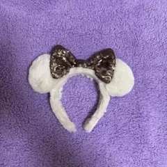 ディズニーカチューシャ ミニー ファー