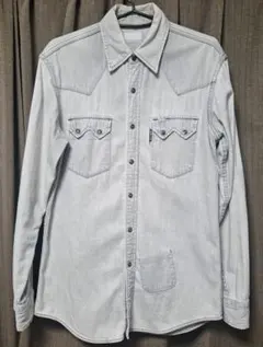 BLUE BLUE ブルーブルー　デニムシャツ　ウエスタンシャツ　長袖シャツ