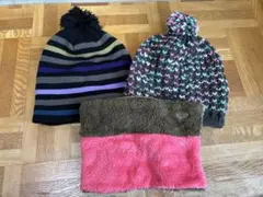 ニット帽・フリースネックウォーマーセット