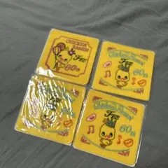 【新品未使用】チキンラーメン 60周年 FES コースター 4枚セット