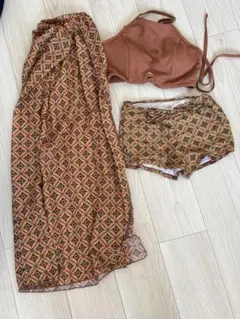 水着　ビキニセット スカート付き